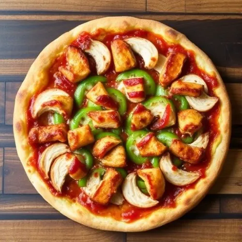 BBQ Chicken Pizza Medium